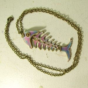 Articulated Fish Necklace